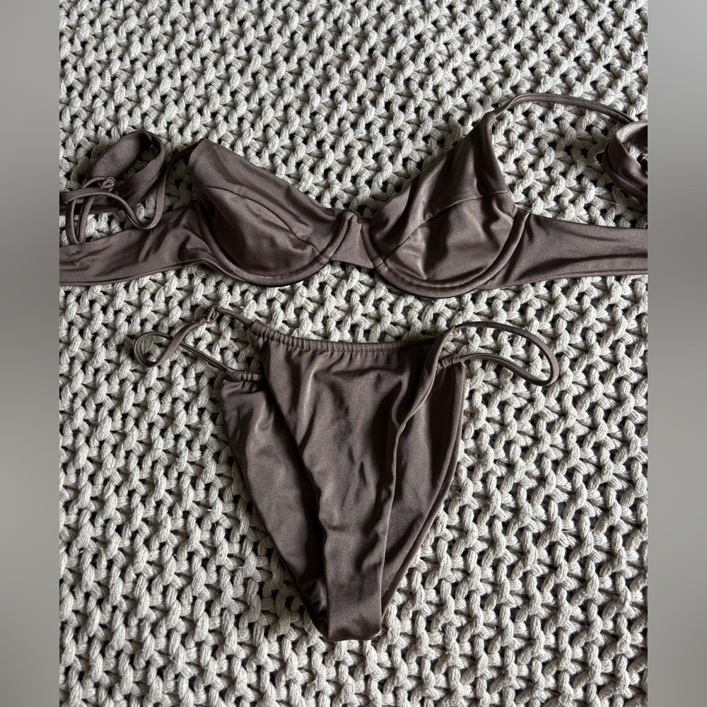 Skatie Stardust Bikini, Size Small Bobbi bottom and Kate top